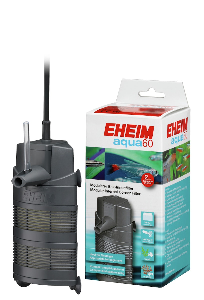 Bild von Eheim Aqua 60 Internal Filter And Filter Media Silber One Size / EU Plug 220V
