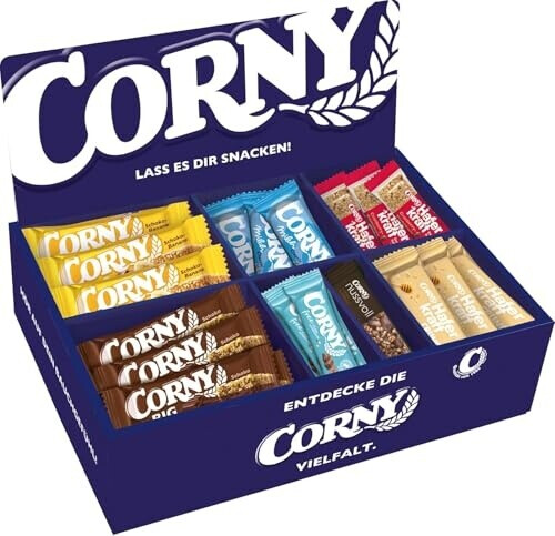 Bild von Corny Mix Box Bestseller 75 Müsliriegel (2,84kg)