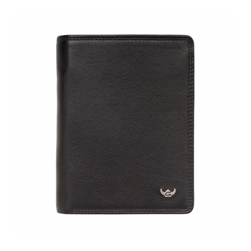 Bild von Golden Head Polo RFID Protect Kombischeintasche mit Riegel 1458-51 schwarz
