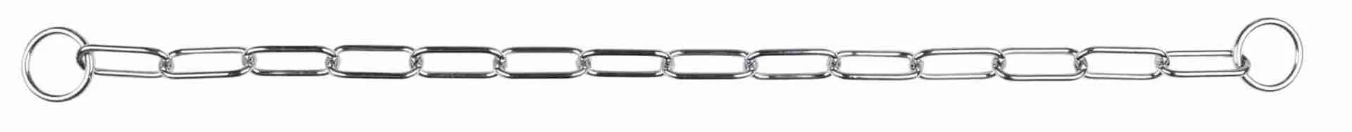 Bild von Trixie 2152, Hund, Kettenhalsband, Chrom, Metall, Monochromatisch, Extragross (XL, Hund, Hundesport), Halsband + Leine