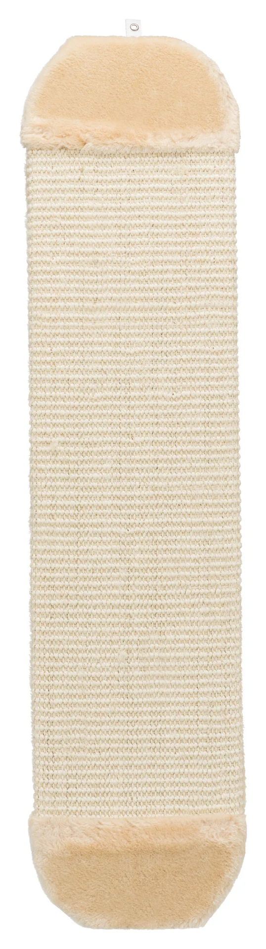 Bild von Trixie Kratzbrett XL mit Plüsch 18x78cm (78 cm, Beige, Natur), Katzenbaum