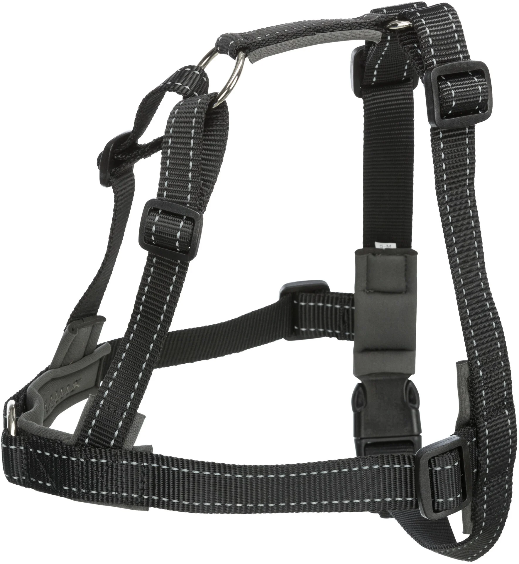 Bild von Trixie Lead'n'Walk Soft training harness S-M: 45-70 cm/25 mm black