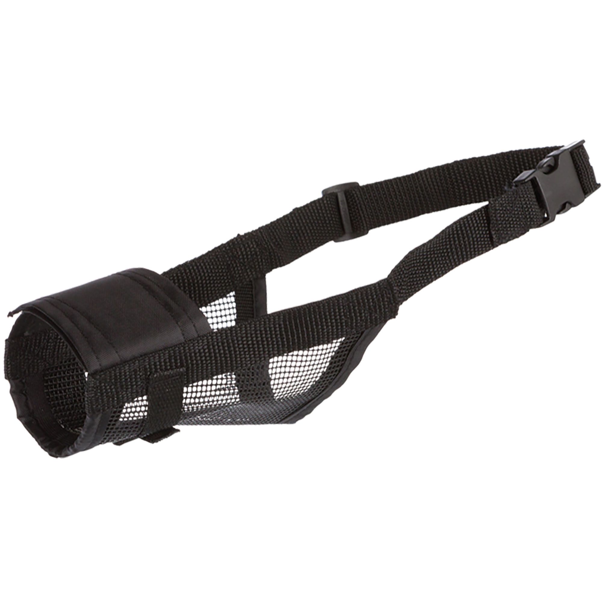 Bild von Trixie 19261 Maulkorb mit Netzeinsatz, Polyester, S, schwarz