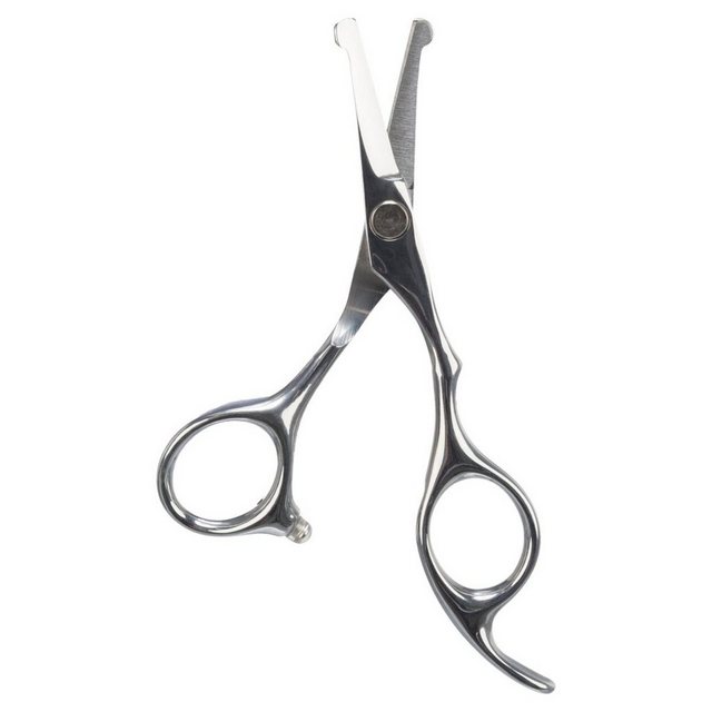 Bild von Trixie Prof. face and paw scissors, stainless steel, 13 cm (Katze), Tierpflegemittel