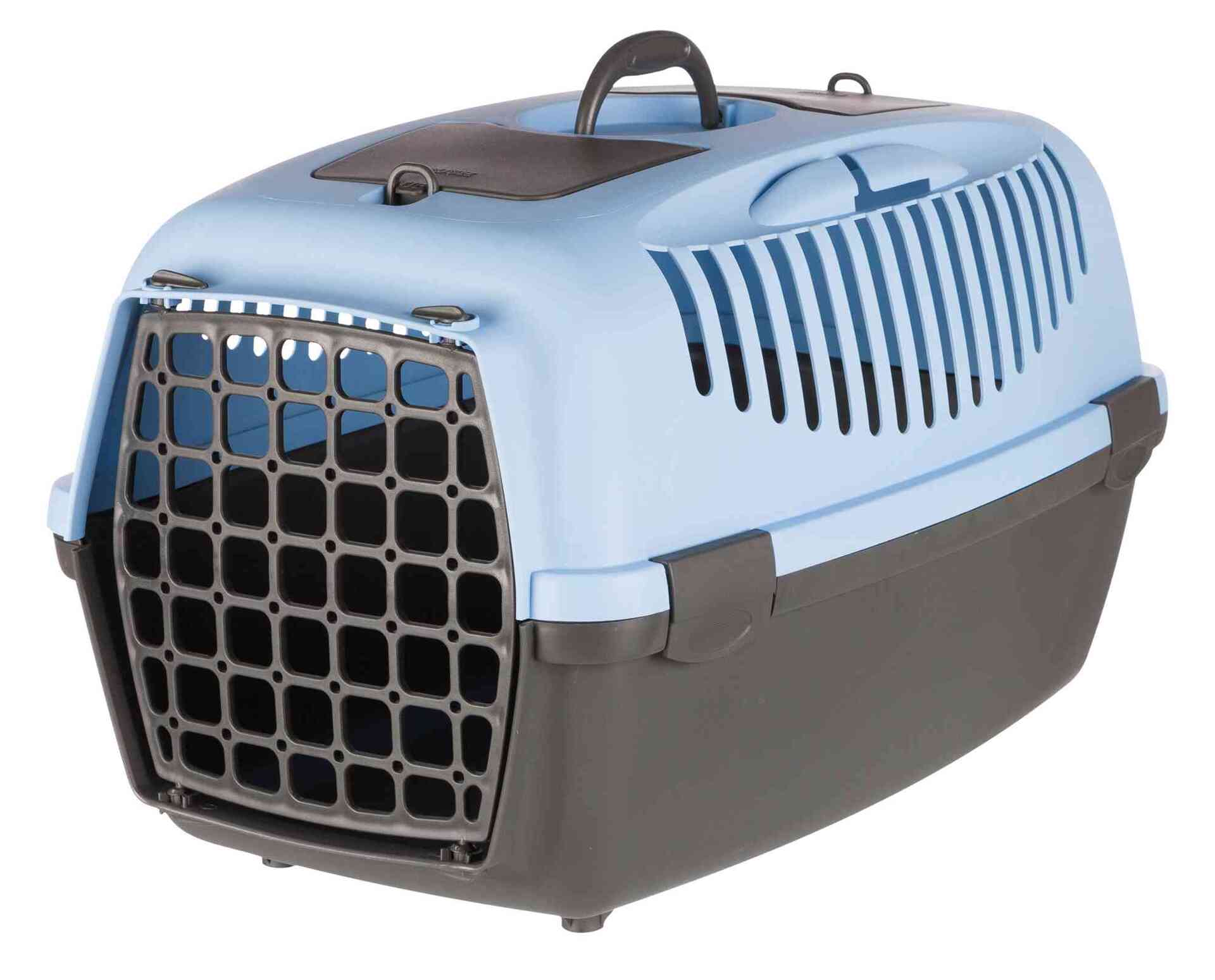 Bild von TRIXIE Hunde-Transportbox Transportbox Capri 3 dunkelgrau/pastellblau