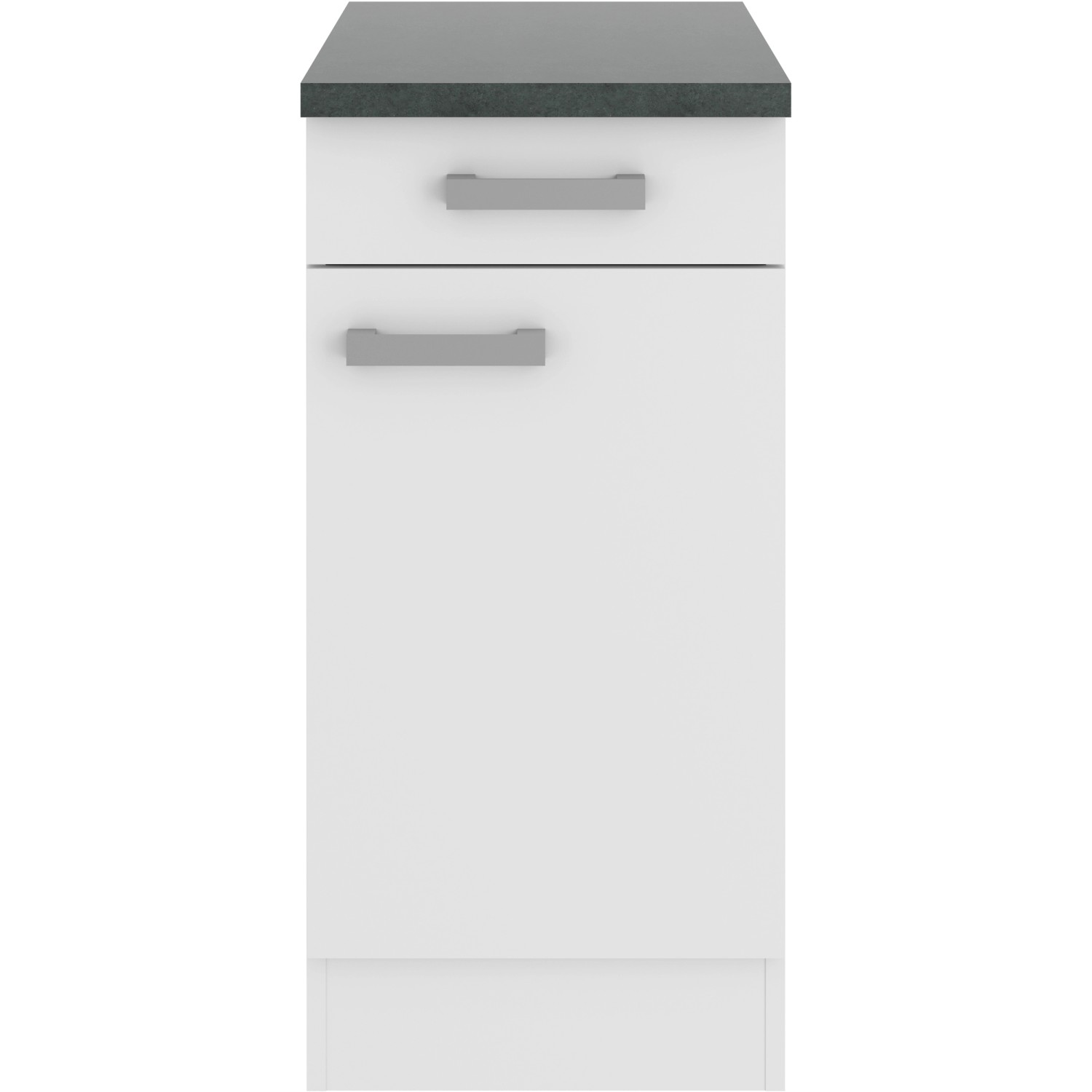 Bild von OPTIFIT Oslo214 Unterschrank 40 cm Feinstruktur Weiß