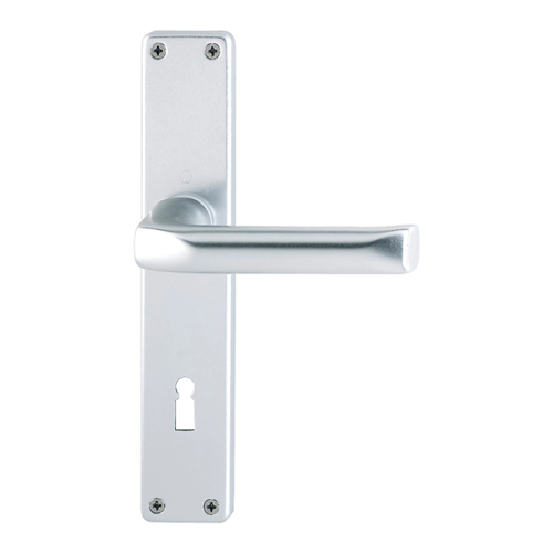 Bild von HOPPE Langschild-Garnitur 'London' Aluminium Natur 113/202SP