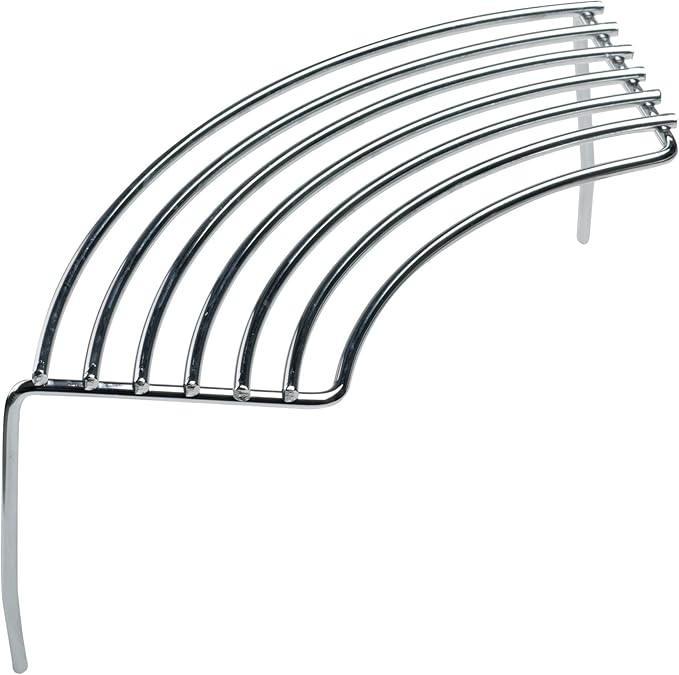 Bild von tepro Grillzubehör Warmhalteroste 2er-Set, zum Einhängen 57 cm Ø, Fläche je ca. 34,6 x 14,7 cm