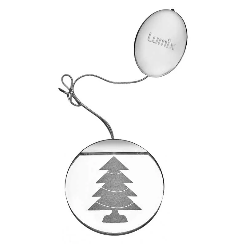 Bild von Lumix® LED Deco Light Tannenbaum Warmweiß 10cm Acrylglas Dekoration Weihnachten Christbaumschmuck 1 Stück 76104