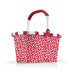 Bild von reisenthel, Einkaufshilfe, Einkaufskorb Carrybag Signature Rot/Weiss, Mehrfarbig