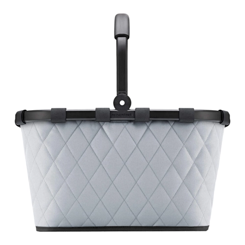 Bild von reisenthel carrybag frame rhombus light grey - Stabiler Einkaufskorb mit viel St...