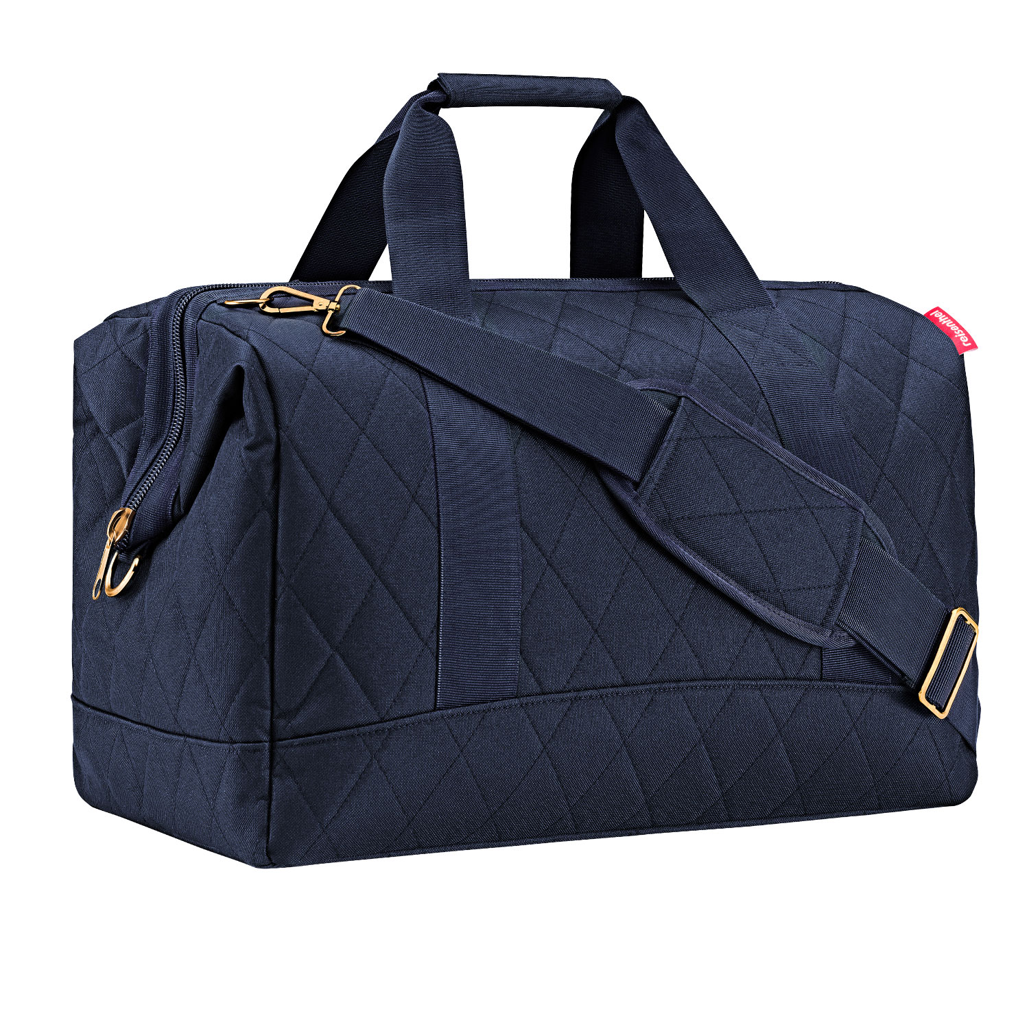 Bild von reisenthel® Reisetasche allrounder L rhombus 48,0 x 29,0 x 39,5 cm schwarz 30,0 l