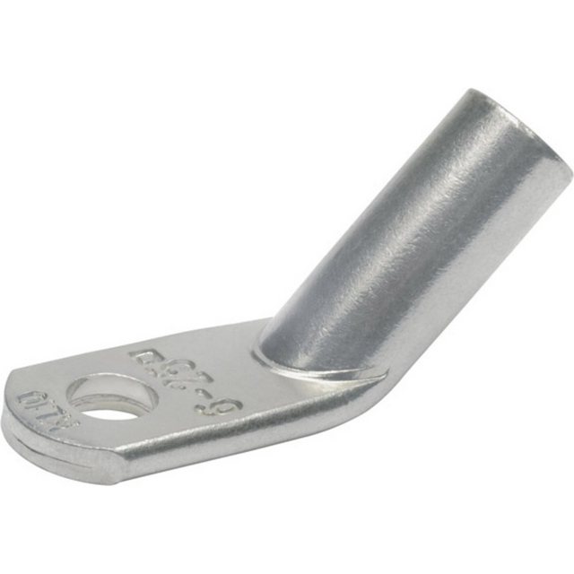 Bild von Klauke, Kabelverbindung, 167R1245. Produkttyp: Tubular ring lug, Verbindungstyp: Abgewinkelt, Produktfarbe: Edelstahl