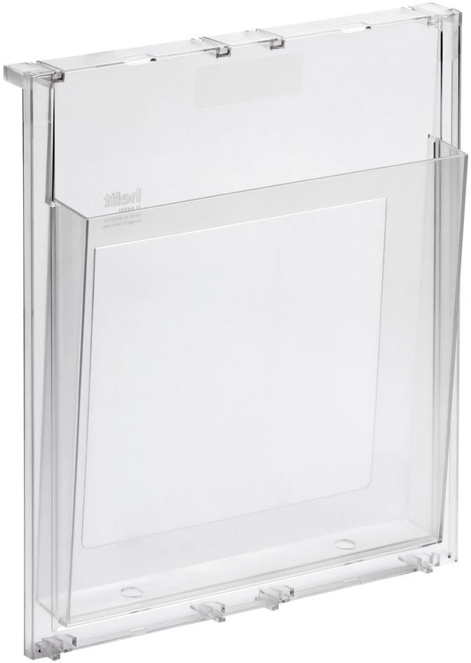 Bild von helit Montageschiene für Prospekthalter PLACATIV, 2 Reihen DIN A4 bwz. 4 x 1-3 DIN A4, aus Aluminium (H6810399)