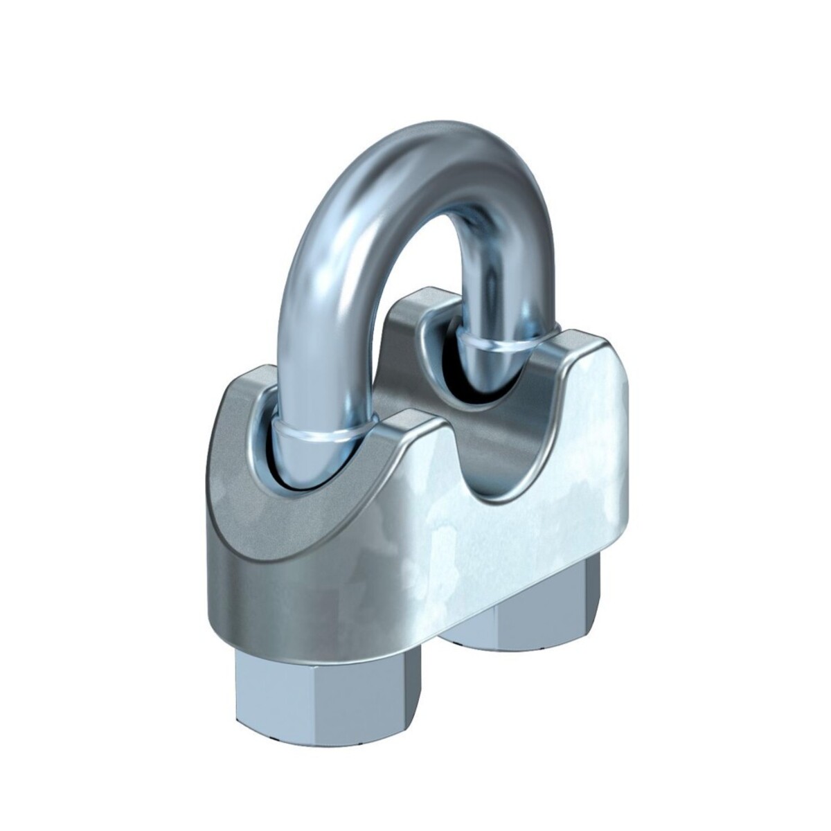 Bild von OBO Bettermann Vertr Drahtseilklemme 3mm, Stahl gal.verz. 947 3 G - 5302021