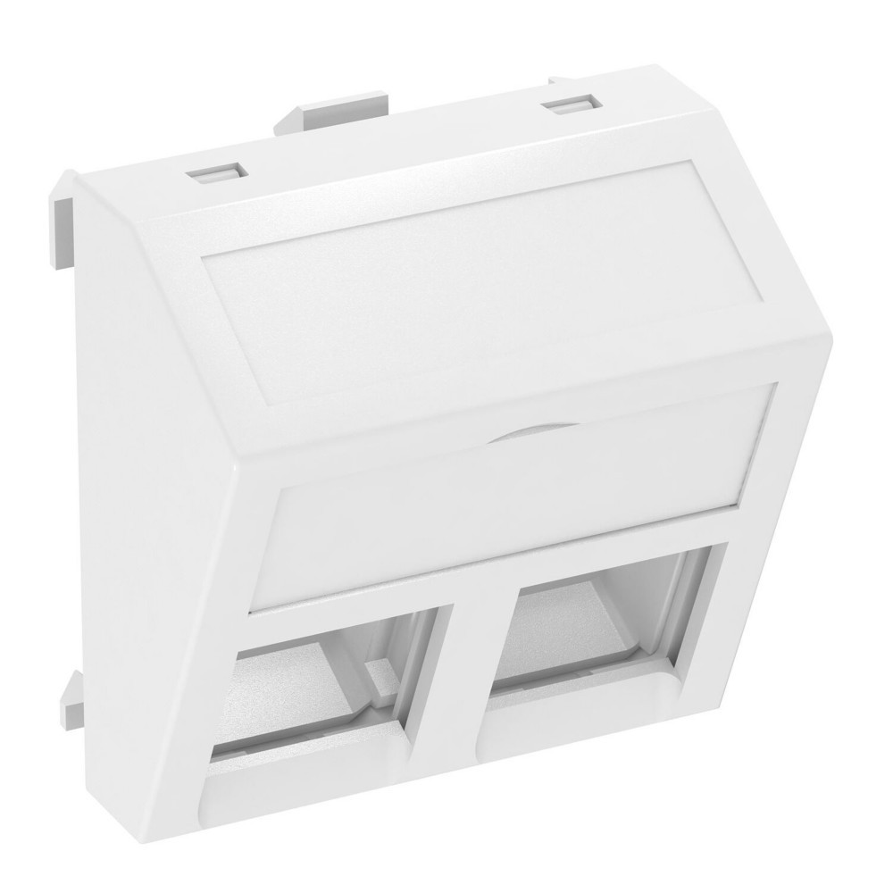 Bild von OBO Bettermann 6119286 Abdeckung Datentechnikträger (B x H x T) 45 x 45 x 26mm 1 St. Weiß
