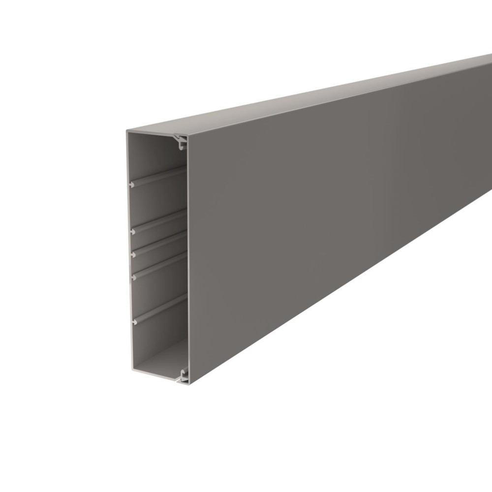Bild von OBO Bettermann 6022065 Kabelkanal (L x B x H) 2000 x 210 x 60mm 1 St. Stein-Grau
