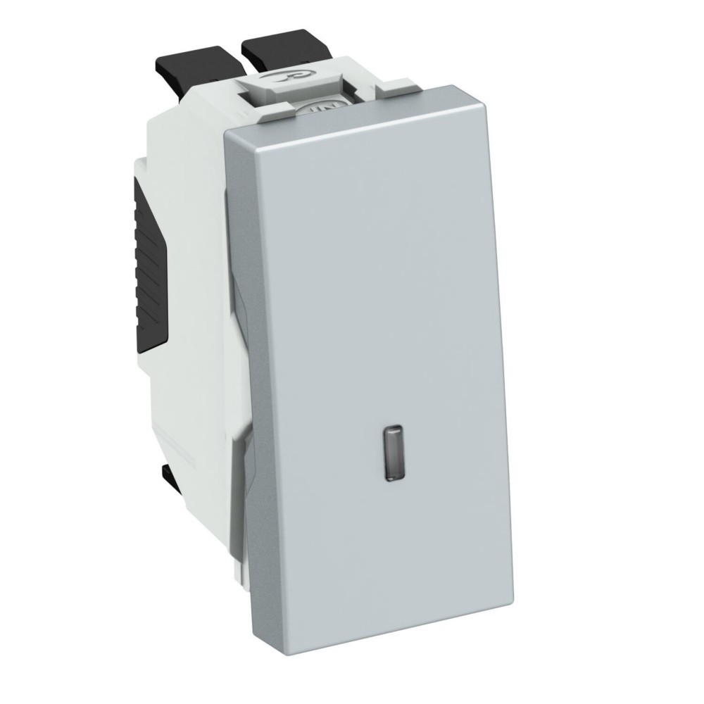 Bild von OBO Bettermann 6120930 Geräteeinbaukanal Wechselschalter (B x H x T) 22 x 45 x 36mm 1 St. Aluminium