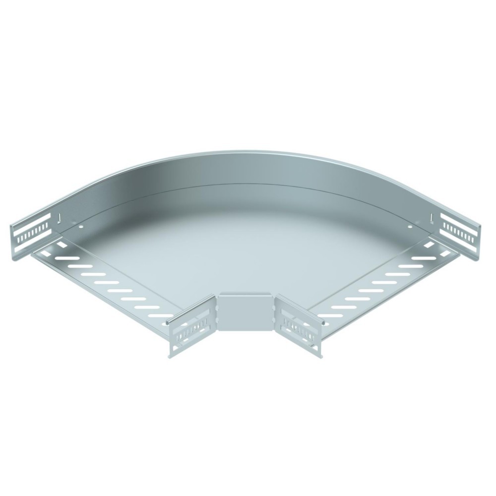 Bild von OBO Bettermann RB 90 630 FS Bogen 90° f.Kabelrinne horizontal 6036566, Elektronikzubehör + Gehäuse