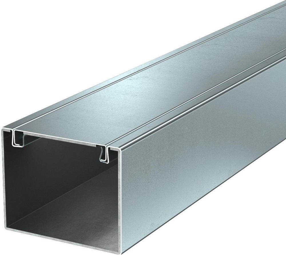 Bild von 2 Mtr. OBO Bettermann Installationskanal Metall PLM D 0810 FS 7218008