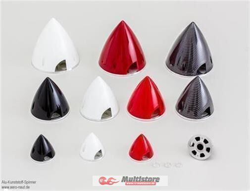 Bild von aero-naut Spinner A/K - Alu/Kunststoff 57mm,carbon / 725835