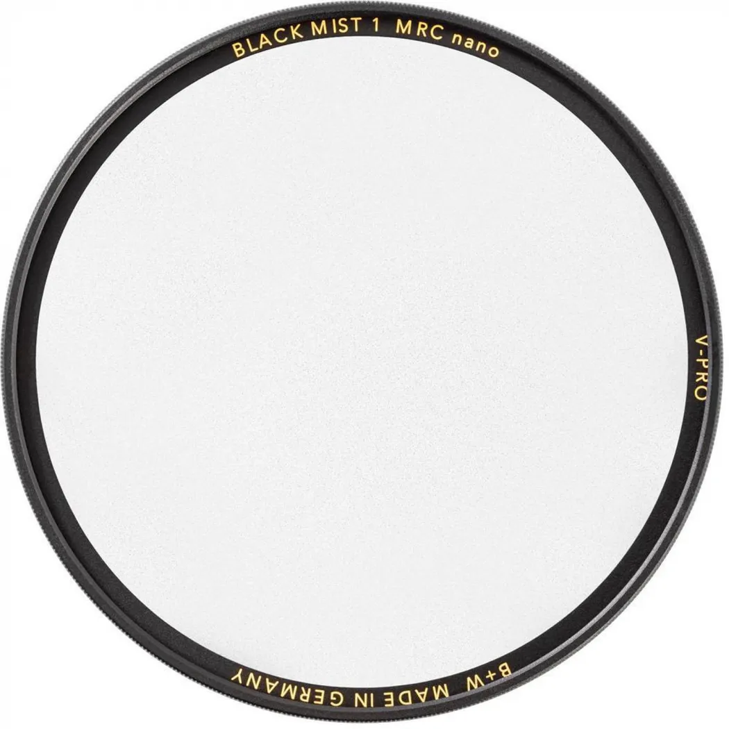 Bild von B+W Mistfilter Black 1 MRC nano V-Pro 77mm (77 mm, Black Mist Filter, 77 mm), Objektivfilter, Schwarz