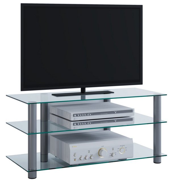 Bild von VCM TV Möbel Lowboard Kabelführung Maße H. 45 x B. 95 x T. 40 cm Fernseh Möbel - Netasa