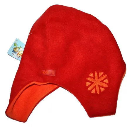 Bild von NICI Mütze Detlef & Rosa Rot/Orange mit Muster Größe M