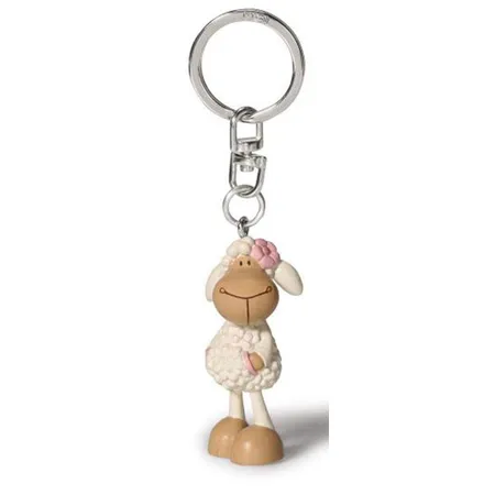 Bild von NICI Jolly Rosa PVC Figur 5 cm Schlüsselanhänger