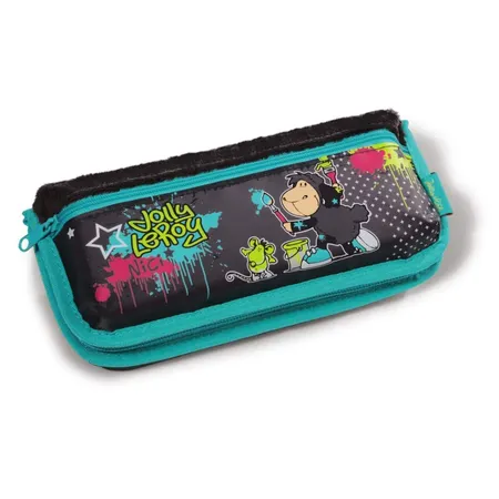 Bild von NICI Jolly Leroy & Jolly Mäh Mäppchen Ratte Nylon/Plüsch, 21 x 9 x 6 cm