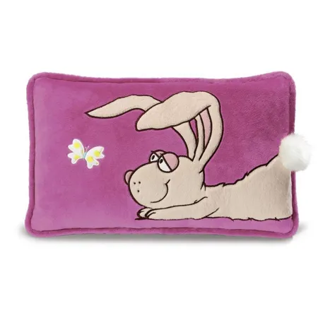 Bild von NICI Hase weiß Kissen rechteckig, 43 x 25cm