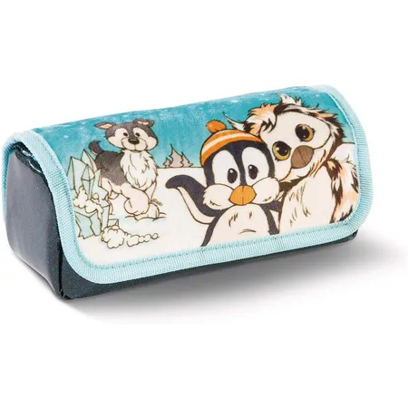 Bild von Federmäppchen Nici 45750 Mäppchen zum Rollen Pinguin Peppi und Eule Aurina