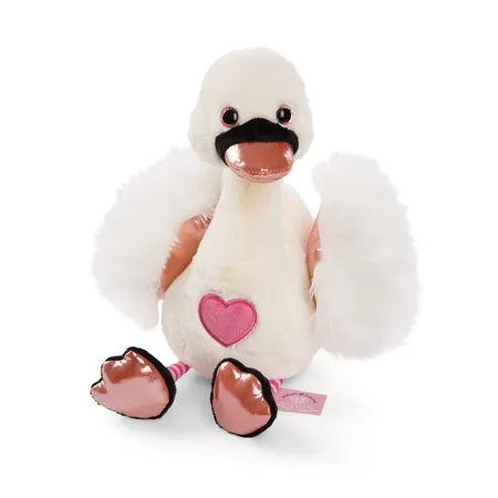 Bild von NICI Kuscheltier Weißer Love Schwan GREEN, 50 cm