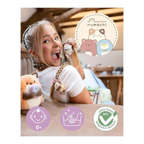 Bild von NICI Kuscheltier Set mymochi Fuchs Geeks mit Video Spiel und Froschkostüm