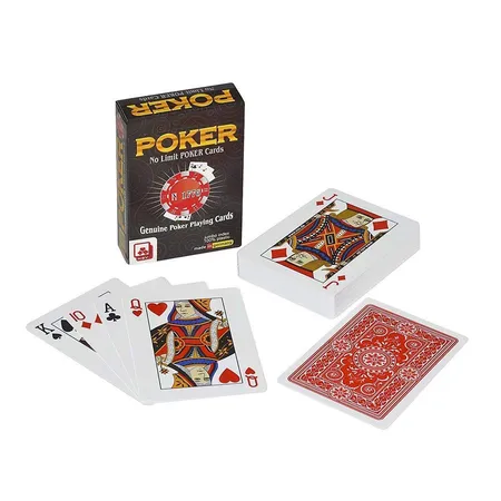 Bild von Nürnberger Spielkarten Pokerkarten No 1776 Permium Kunststoff, schwarz