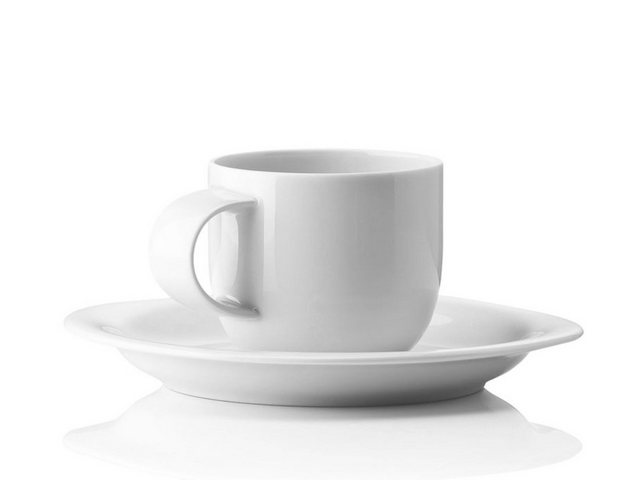 Bild von Rosenthal Espressotasse Suomi weiss Espresso-/Mokkatasse 2tlg., Porzellan