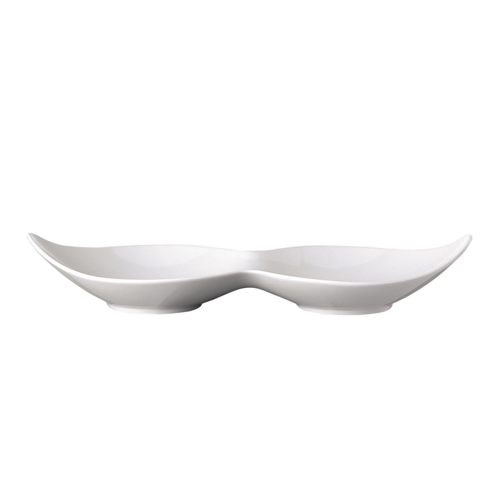 Bild von Rosenthal Schale Free Spirit Weiss 2-er Schale 16 x 35 cm