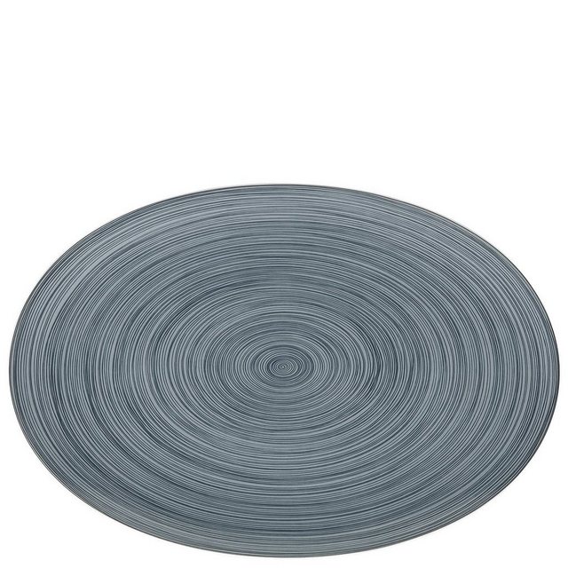 Bild von Rosenthal Servierplatte TAC Gropius Stripes 2.0 matt Platte 34 cm, Porzellan, (1-tlg)