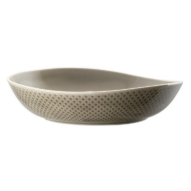 Bild von Rosenthal Junto Pearl Grey Teller tief 25 cm (Relief nur außen)