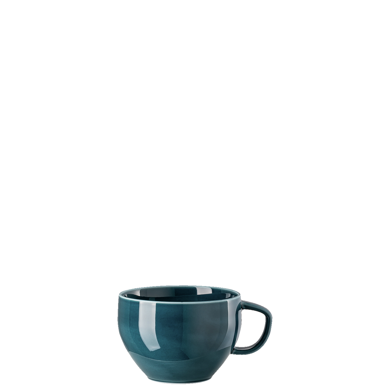 Bild von Rosenthal Latte-Macchiato-Tasse Junto Ocean Blue Cafe au Lait Obertasse, Porzellan