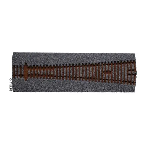 Bild von Tillig 86576 Gleisbettung ABW 9° hell Spur H0 – Ein detaillierter Produkt-Check