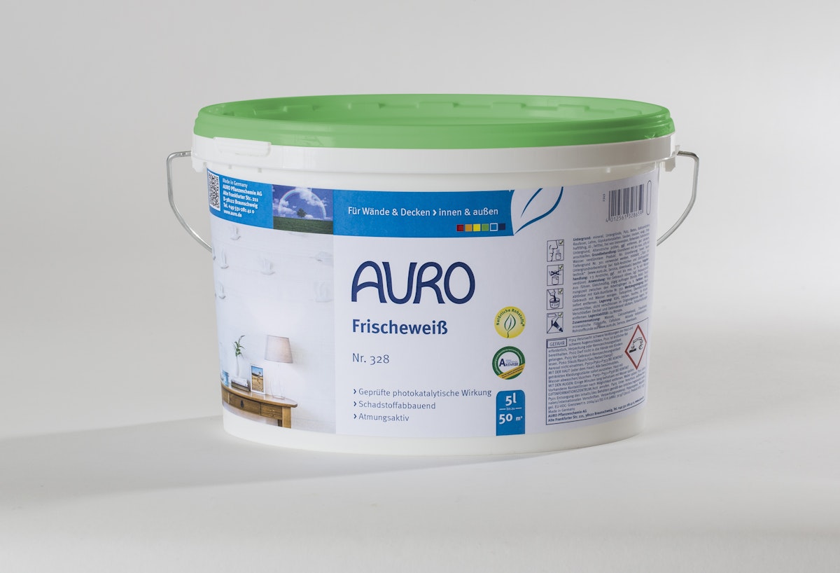Bild von Frischeweiß, die Raumluft reinigende Wandfarbe 5 l