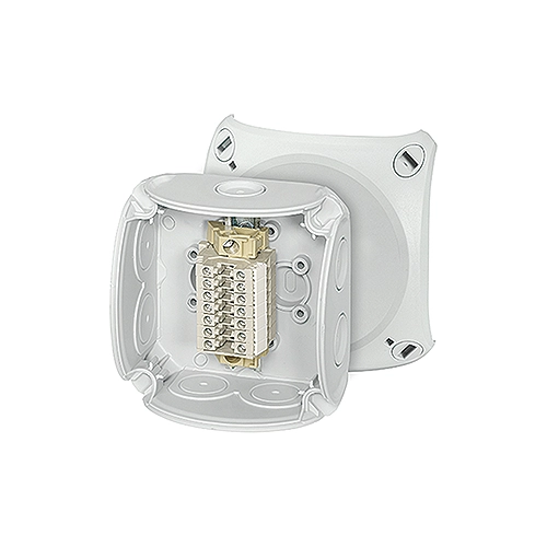 Bild von Hensel Reihenklemmenkasten 1,5-2,5qmm, 7 Klemm. RK 0207 T - 62000173
