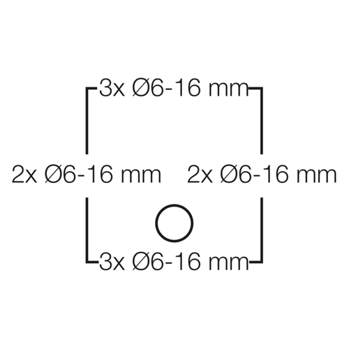 Bild von HENSEL Kabelabzweigkasten DE9340