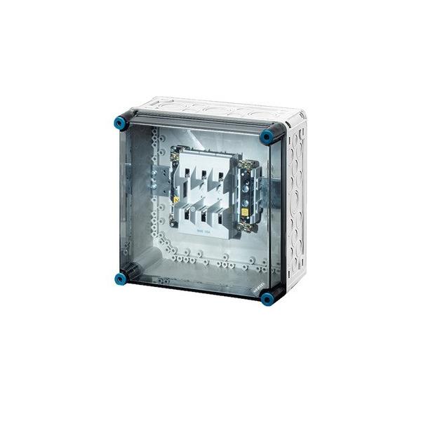 Bild von Hensel, Verteilerschrank Zubehör, HEN Mi 4205 NH-SicherungsgehÃ¤use Gr 1xNH00 3-polig 125A