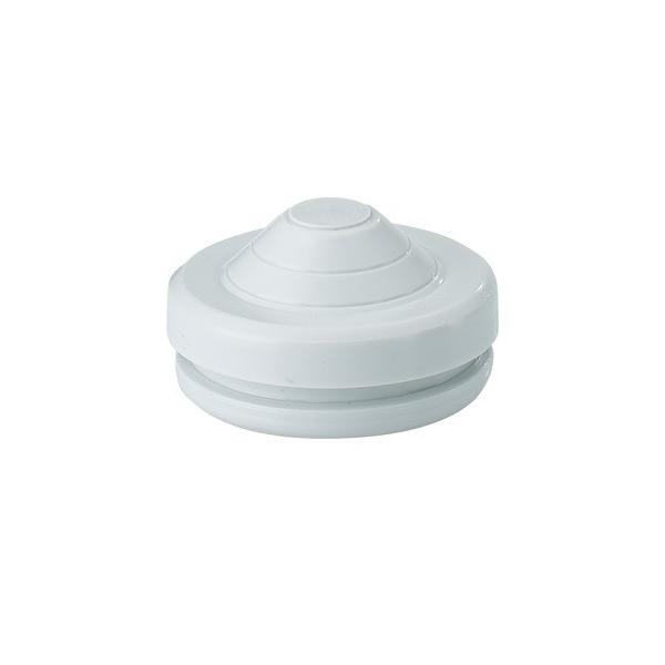 Bild von Hensel, Leitungsführung Zubehör, Ste 21 V Steckstutzen Plattenstärke (max.) 4 mm Lichtgrau 1 St.