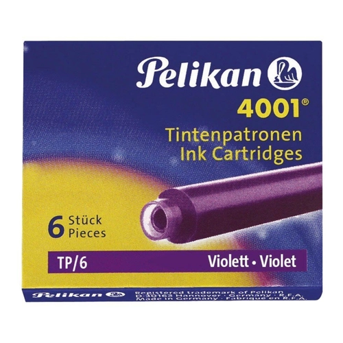 Bild von Tintenpatrone 4001® TP/6 - violett, 6 Patronen