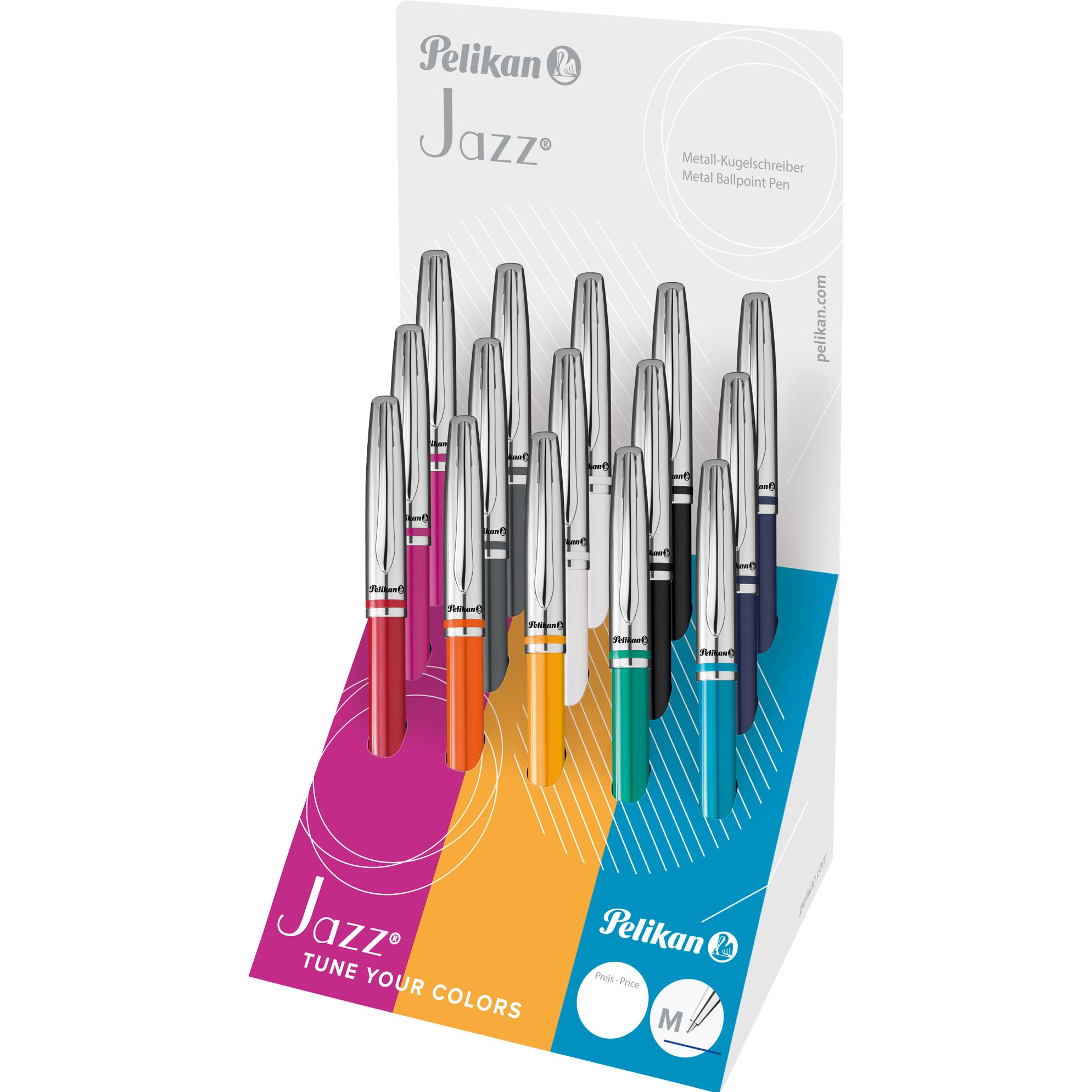 Bild von Pelikan, Schreibstifte, Kugelschreiber Jazz Classic, 15er Display (Sortiert, 15 x)