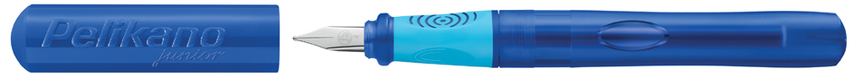 Bild von Pelikan Füller Pelikano Junior, Schreiblernfüller für Rechtshänder, Blau, Feder A, 824811