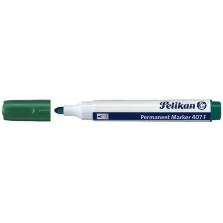 Bild von Pelikan, Marker, Permanentmarker Permantent Marker 407 (Schwarz, Grün, 1.50 mm, 1 x)